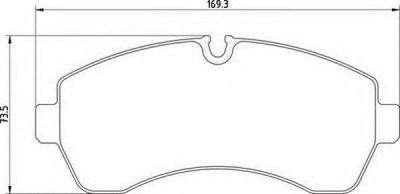 MAGNETI MARELLI 363700036026 -  Комплект тормозных колодок, дисковый тормоз